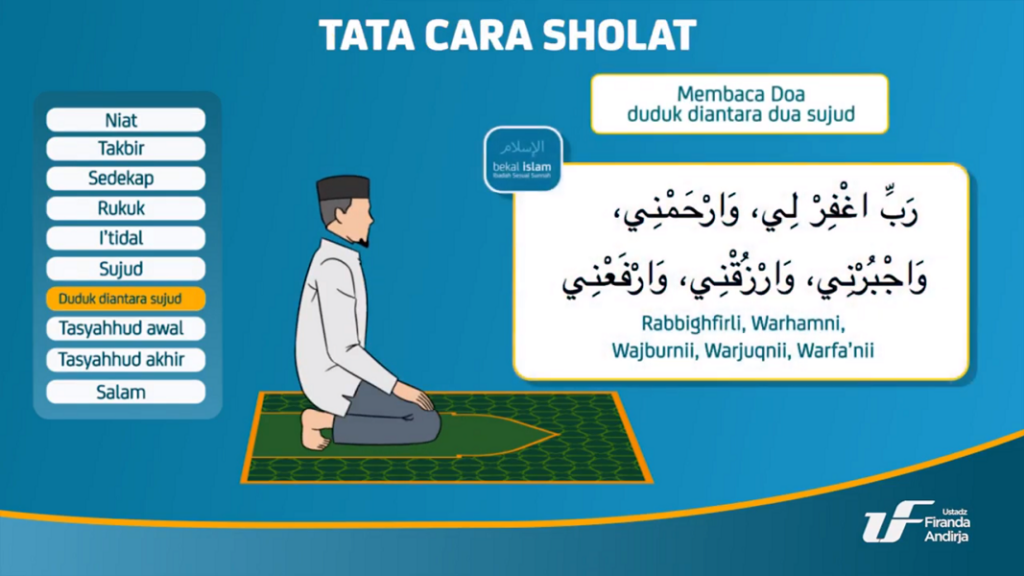 Duduk Diantara Dua Sujud Bekal Islam